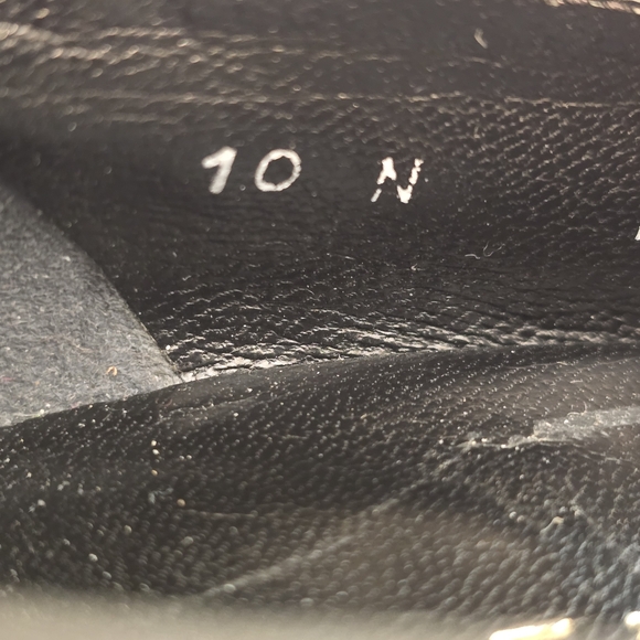 NWOT Amalfi By Rangoni Firenze Black Leather Heels Women's Size 10N - Picture 7 of 12